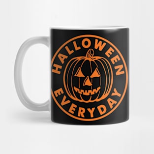 Halloween Everyday Orange Graphic Mug